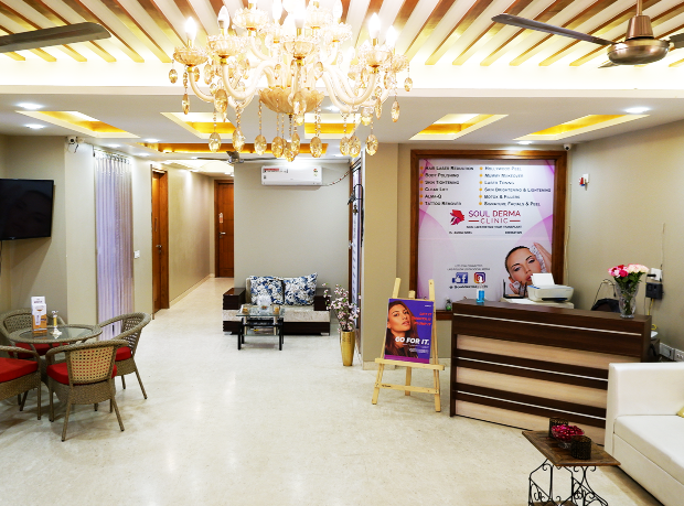 Best Skin Clinic in South Delhi: Visit Soul Derma Clinic, the best skin clinic in Greater Kailash, for top-notch dermatological treatments and benefits.